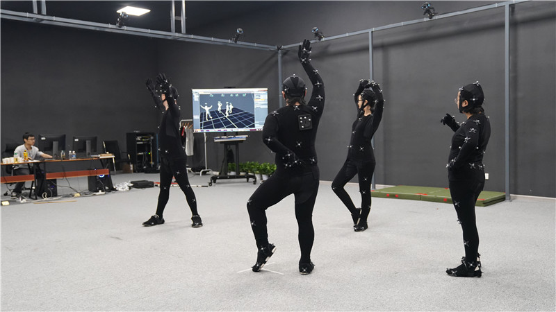 Motion Capture with cast and Mocap cleanup