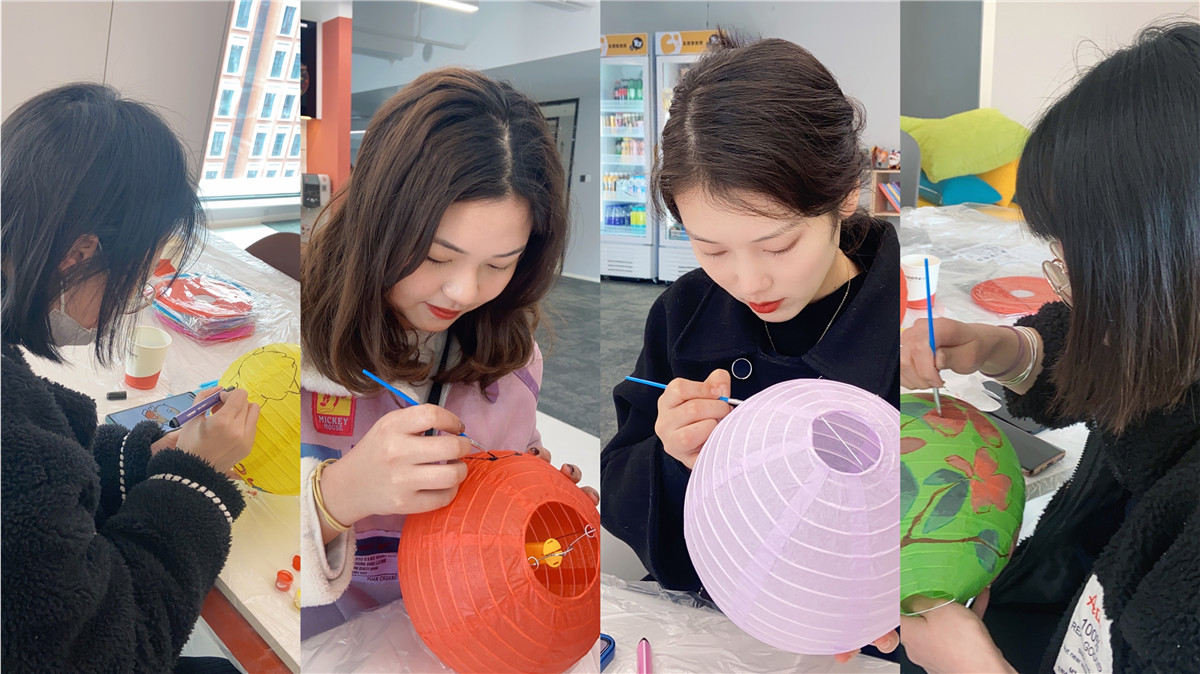 Make Sweet Dumplings, Painting Lanterns, and Having Fun Together (3)